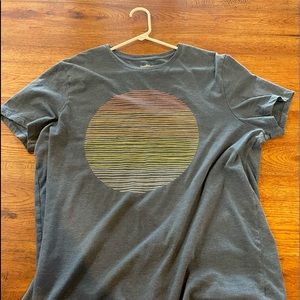 Comfortable Blue GOODFELLOW & CO shirt with stylish sun